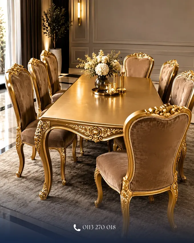 Royal Gold Dining Set – Dining in Nairobi