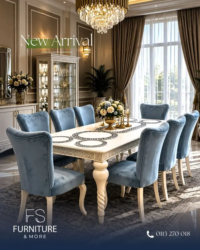 Sky Blue Dining Set – Dining in Nairobi